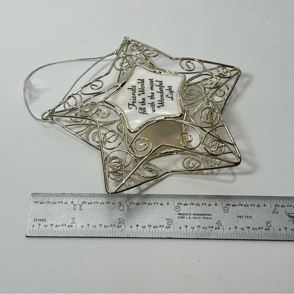 💕2/$20💕 Carlton Cards American Greetings Heirloom Star Ornament - Illuminates - Picture 7 of 8
